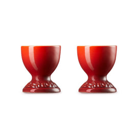 Le Creuset - Coffret de 2 coquetiers rouge cerise Bezig met laden...