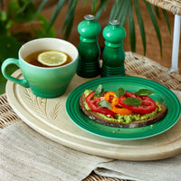 Le Creuset - Set van 2 Kleine Molens Bamboo 11cm Peper- en Zoutmolen set Le Creuset