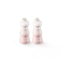 Le Creuset - Set van 2 Kleine Molens Shell Pink 11cm Peper- en Zoutmolen set Le Creuset