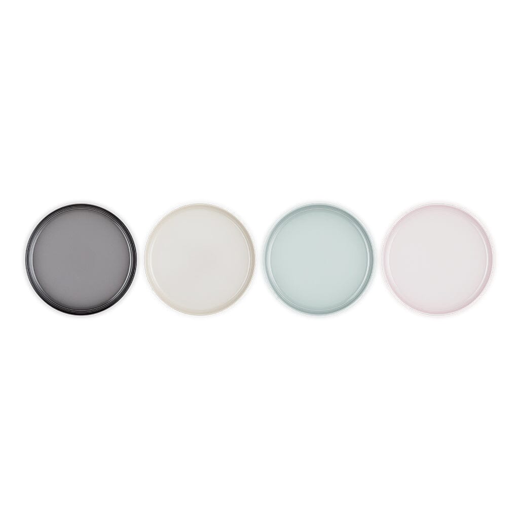 Le Creuset - Set van 4 Ontbijtborden Coupe 22cm Borden Le Creuset