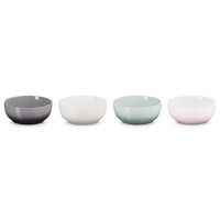 Le Creuset - Set van 4 Ontbijtkommen Coupe 16cm 0,77l Borden Le Creuset