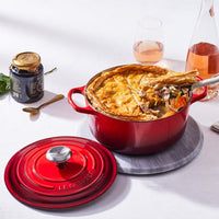 Le Creuset - Signature Braadpan Kersenrood 24 cm Braadpan Le Creuset
