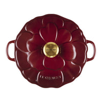 Le Creuset - Signature Campagnard Casserole Blossom - Grenat - 26 cm Le Creuset