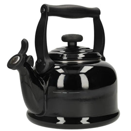 LeCreuset - Bouilloire sifflante Tradition noir ébène 2,1 l Bezig met laden...