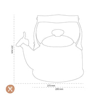 Le Creuset - Tradition Fluitketel Meringue 2,1l Le Creuset