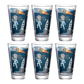 Leonardo - Bambini Avventura 300ml Ruimte - 6 stuks Leonardo - Bambini Avventura 300ml Ruimte - 6 stuks Waterkan Leonardo