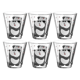 Leonardo - Tuimelaar 215ml panda Bambini Leonardo - Drinkglas Bambini Panda 215ml Leonardo