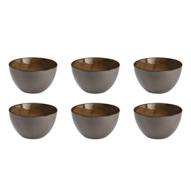 Medard de Noblat - Feeling Bronze Ontbijtkom 13 cm (set van 6) Medard de Noblat - Feeling Bronze Ontbijtkom 13 cm (set van 6) Kommen Medard de Noblat