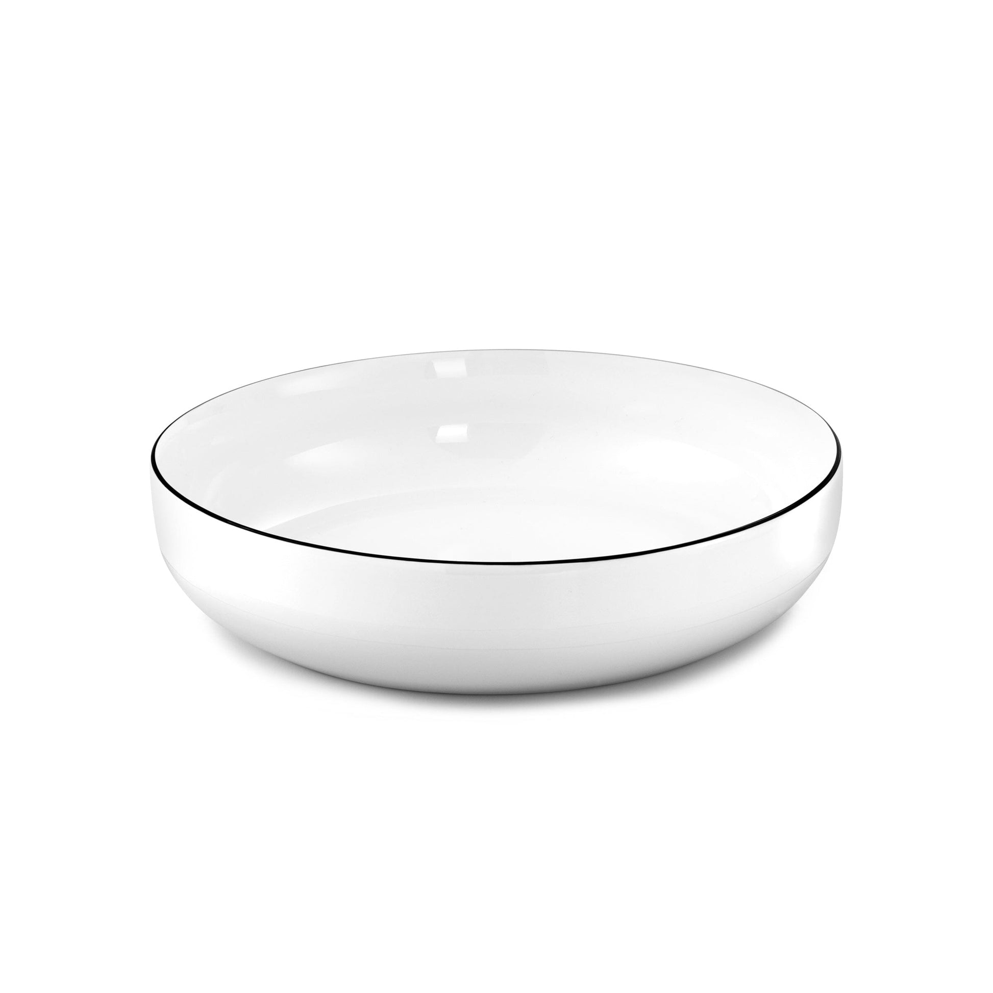 Medard de Noblat - Yaka Black Saladebord 20 cm (set van 6) Pastaborden Medard de Noblat