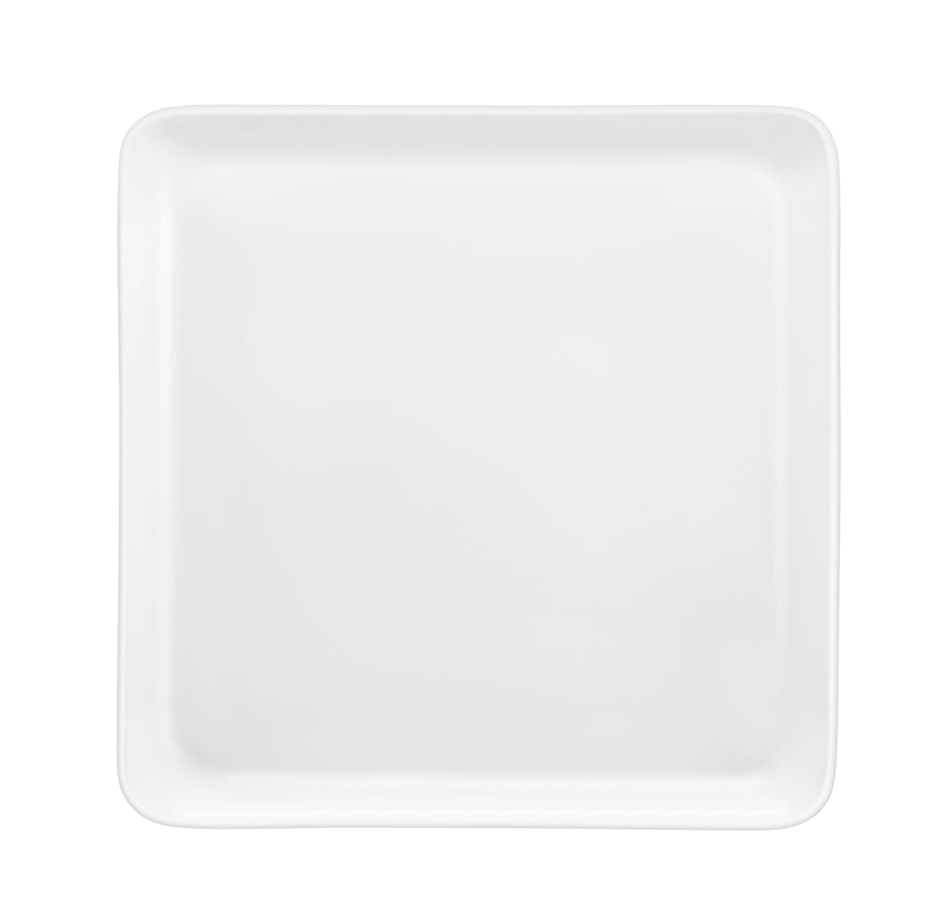 Medard de Noblat - Yaka White Vierkant Dinnerbord 25.5x25.5 cm (set van 6) Dinerborden Medard de Noblat