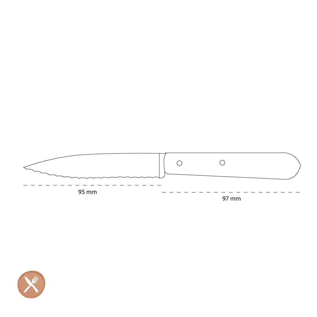 Opinel - Kartelmes N°113, Naturel Opinel