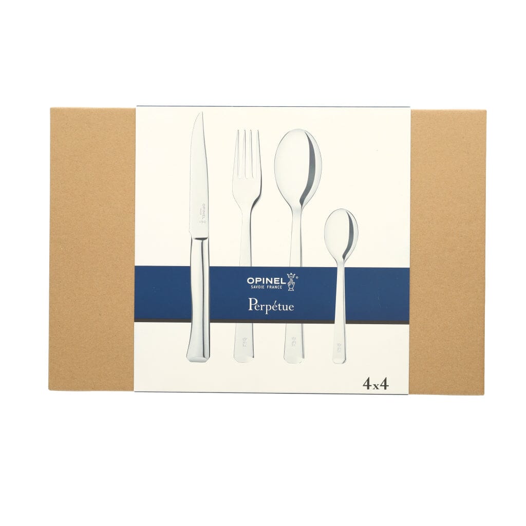 Opinel - Perpetue 16-delig Bestekset - Zilver Bestekset Opinel
