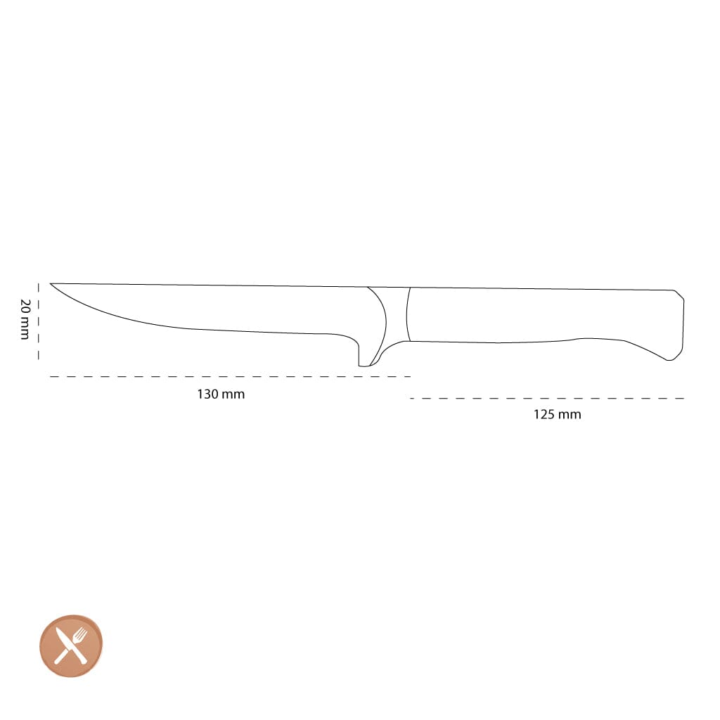 Opinel - Uitbeenmes, Les Forgés 1890, gesmeed Opinel
