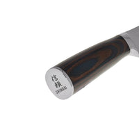 Couteaux Shinrai - Coffret de 3 couteaux d'extérieur à motif damassé