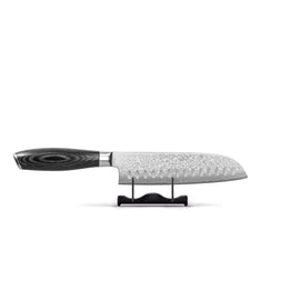 Shinrai Knives - Damast Pakka Wood Santoku 18 cm Shinrai Knives - Damast Pakka Wood 6-delige Messenset Messenset Shinrai Knives