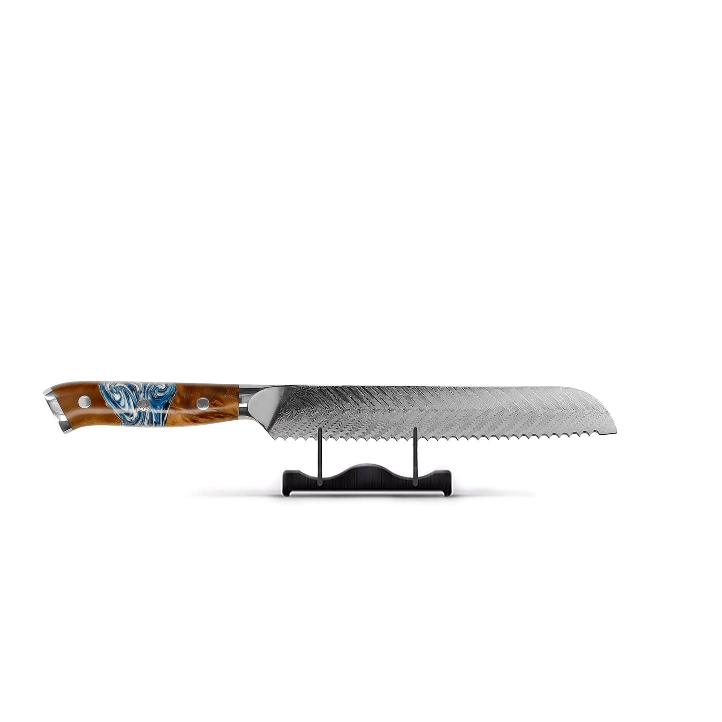 Shinrai Knives - Eclipse 2-delige Damascus Messenset - Koksmes + Broodmes Messenset Shinrai Knives