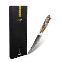 Couteaux Shinrai - Série Eclipse - Couteau à steak Damas 13 cm