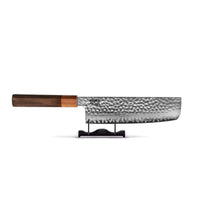 Couteaux Shinrai - Kigami Exclusive Damascus 5 pièces - Couteau de chef + Couteau à pain + Nakiri + Couteau de bureau + Couteau d'office Ensemble de couteaux Shinrai Knives