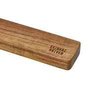 Shinrai Knives - Bande magnétique murale pour couteaux 40 cm - Bois d'acacia