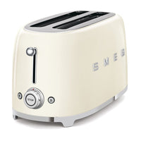 Smeg - Broodroosters | Crème | Jaren 50 | Toaster 2x4 Broodrooster Smeg