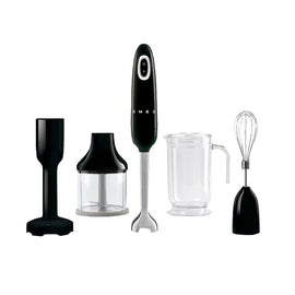Smeg - Staafmixer | Zwart | Jaren 50 | Staafmixer met accessoires + Smeg - Staafmixer | Zwart | Jaren 50 | Staafmixer met accessoires | Plus pakket Staafmixer Smeg