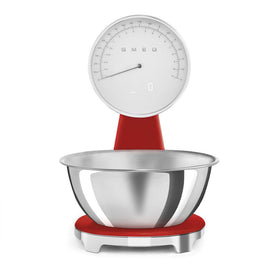 SMEG - Weegschaal Digitaal Jaren 50 Rood SMEG - Weegschaal Digitaal Jaren 50 Rood Keukenweegschaal Smeg