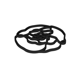 Tools2Cook - Siliconen Onderzetter Peony Black Tools2Cook - Siliconen Onderzetter Peony Black Onderzetter Tools2Cook