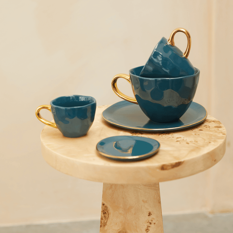 Urban Nature Culture - Good Morning - Bord - Blue Green - Ø17 cm Urban Nature Culture