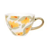 Culture de la nature en ville - Bonjour - Mug cappuccino - Hémérocalle Culture de la nature en ville