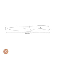 Victorinox - Koksmes Swiss Classic Zwart 12 cm Victorinox