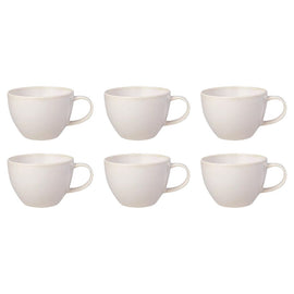 Villeroy & Boch - Crafted Cotton Koffiekoppen 6 stuks 0.25l Villeroy & Boch - Crafted Cotton - Koffie Kop 170ml Koffiekopjes Villeroy & Boch