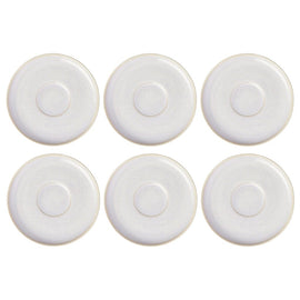 Villeroy & Boch - Crafted Cotton Koffieschoteltjes 6 stuks 15 cm Villeroy & Boch - Crafted Cotton - Koffie Schotel 15 cm set van 6 Schoteltjes Villeroy & Boch