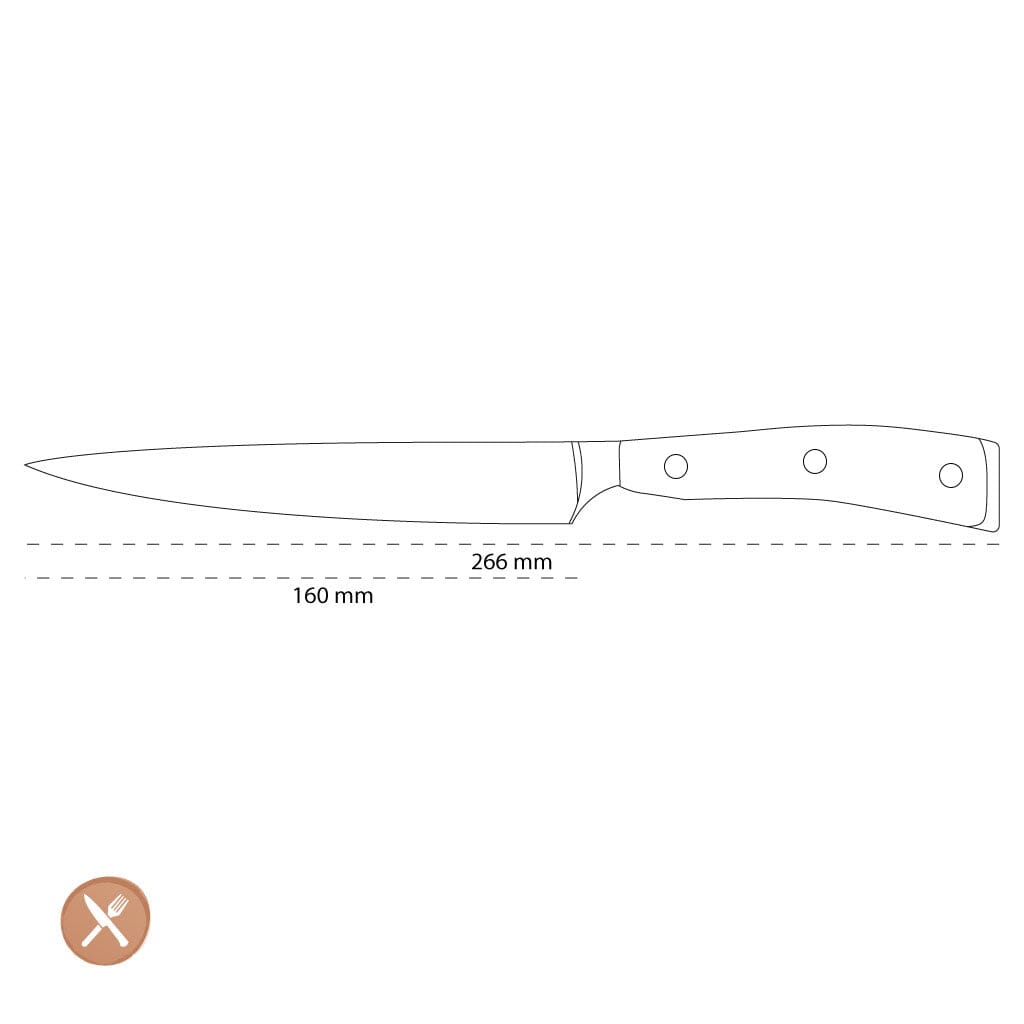 Wusthof - Classic Ikon Fileermes 16 cm Fileermes Wusthof