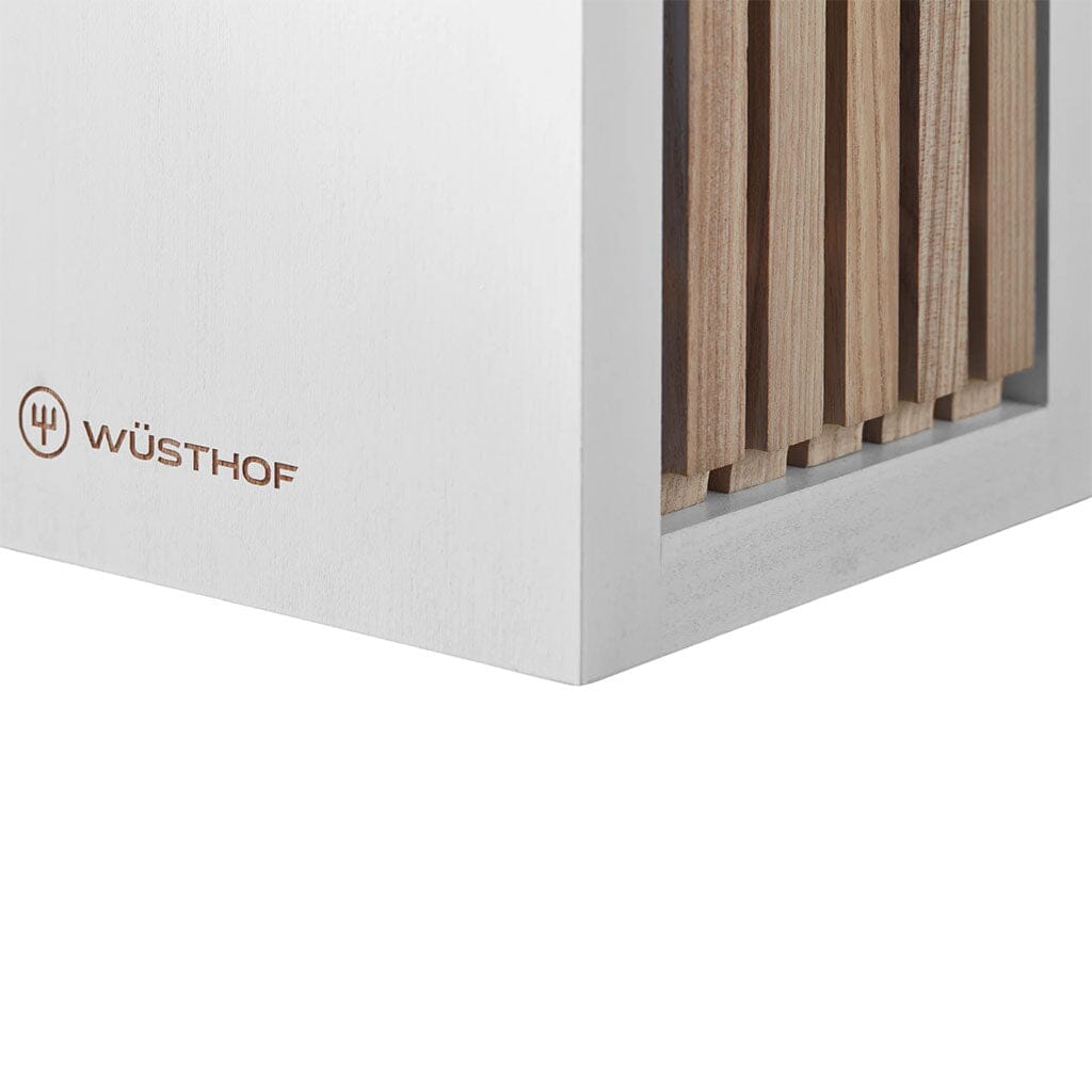 Wusthof - Classic Messenset 5-delig Wit met blok Messenset met blok Wusthof