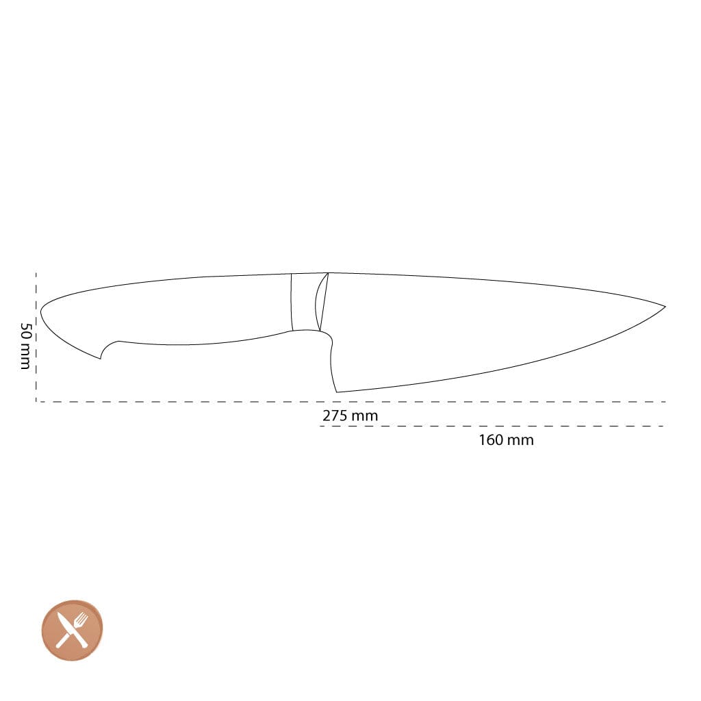 Zwilling - Bob Kramer Stainless - Koksmess 160 mm Zwilling