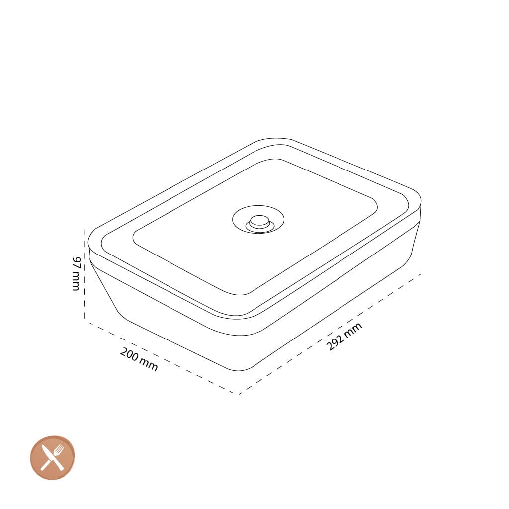 Zwilling - Fresh & Save Vacuüm gratineerschotel glas Zwilling