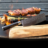 Hammered Damast BR-Series - 67 lagen Japans Damaststaal - Nakiri mes Keukenmessen Shinrai Japan