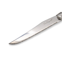 Lou Laguiole - 6-pc steak knives in wooden block- mixed colors (pepper/pearl/taupe) Steakmes Lou Laguiole