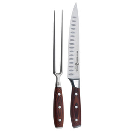 Messermeister - Avanta 2-delige pakkawood vleesmessenset Messermeister - avanta 2 piece pakkawood kullenschliff carving set Messermeister