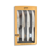 Messermeister - Avanta 4-delige silvere steak messenset Messermeister