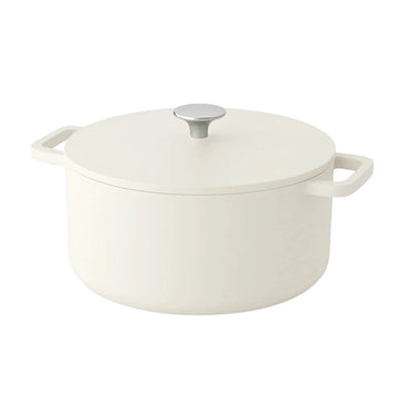Cook & Pan - Go Ivory Gietijzeren Braadpan 28 cm - 6.5 liter