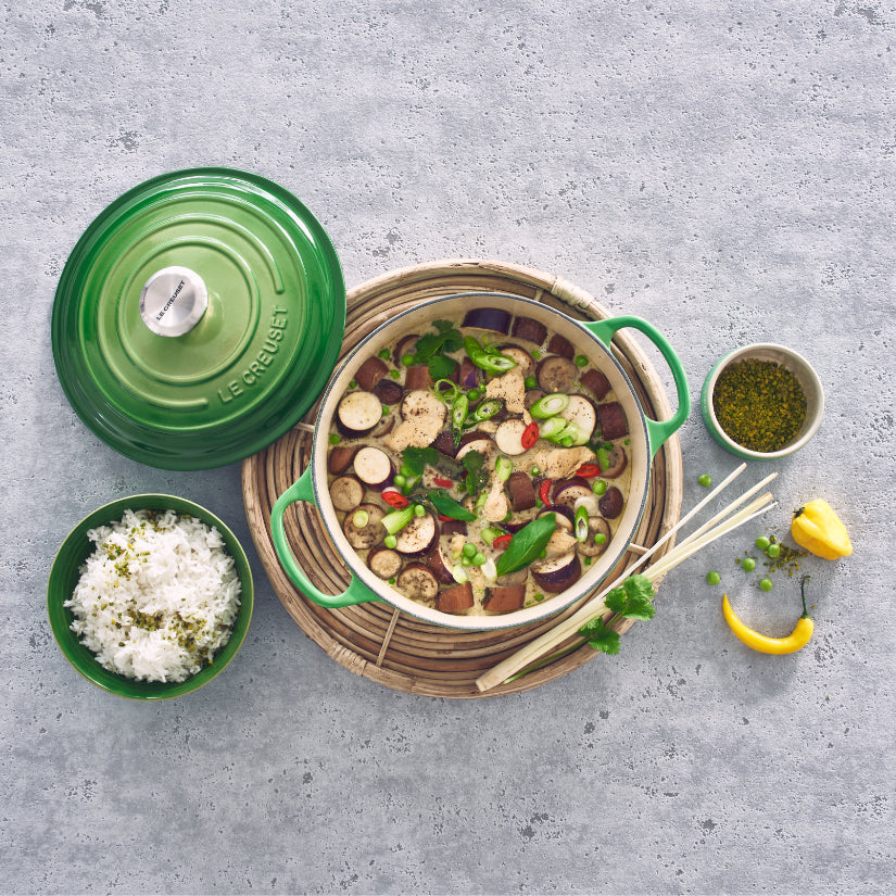LeCreuset - Rôti- / Faitout Signature rond Bambou 24cm 4,2l