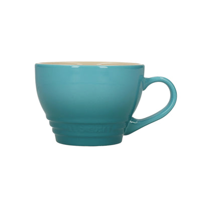 Le Creuset - Grote Cappuccino Mok Caribbean Blue 0,4l