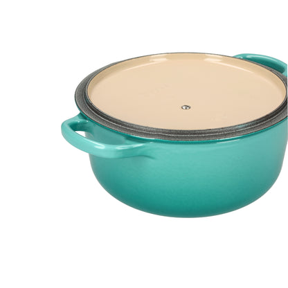 Le Creuset - Signature Braadpan Caribbean Blauw 20 cm