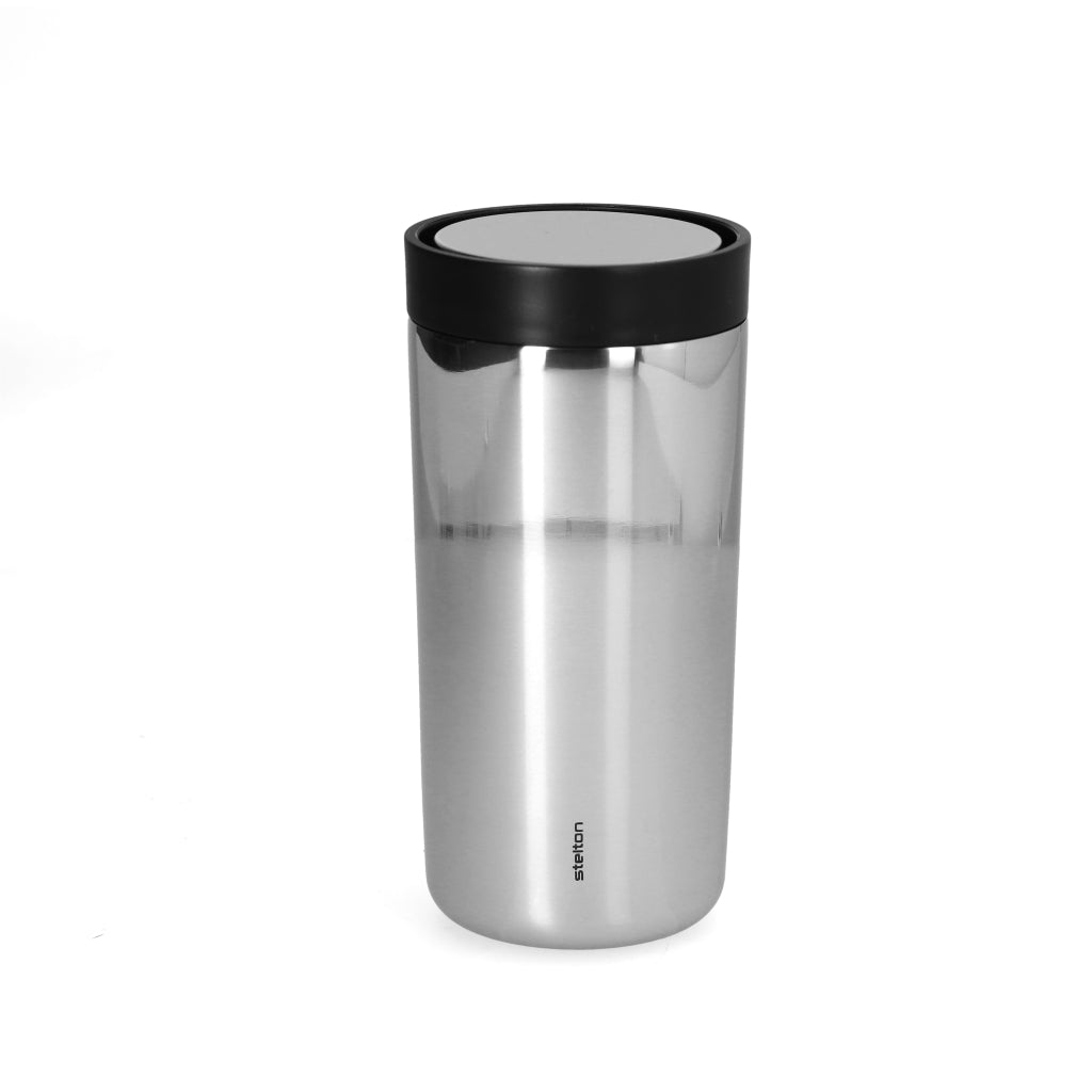 Stelton - To Go Click tasse isotherme sous vide 0,4 l acier