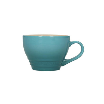 Le Creuset - Grote Cappuccino Mok Caribbean Blue 0,4l