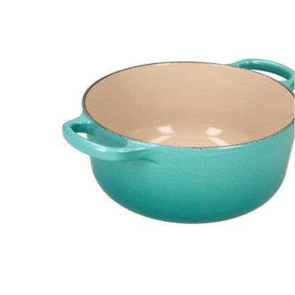 Le Creuset - Signature Braadpan Caribbean Blauw 20 cm