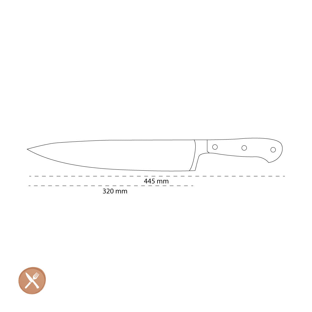 Wusthof - Classic Koksmes 32 cm