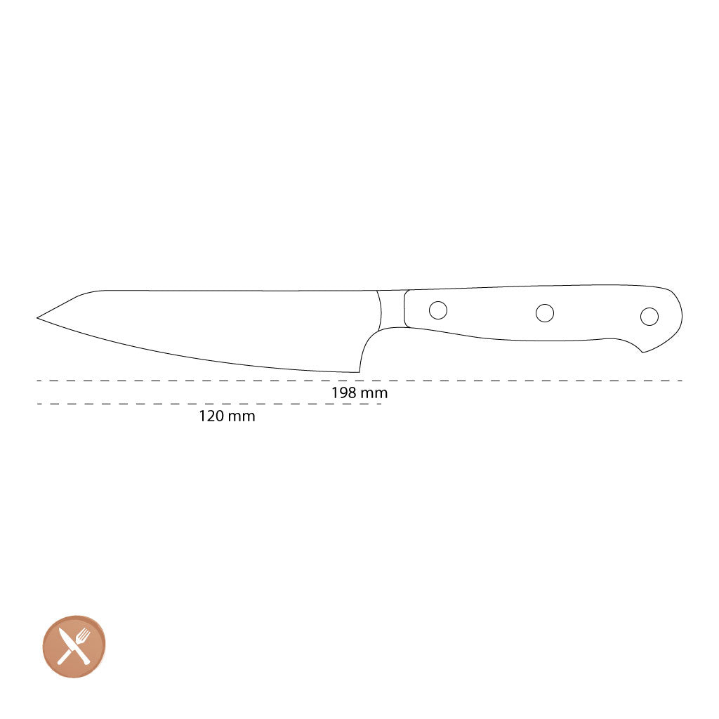 Wusthof - Classic Universeel mes 12 cm