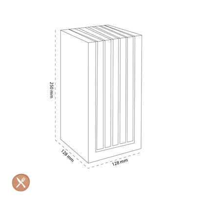 Wusthof - Classic Colour 7-delige messenset met blok Tasty Sumac